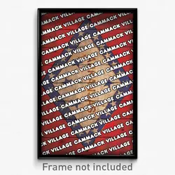 Cammack Village Arkansas Poster (AR City Souvenir 11x17 Town Print)