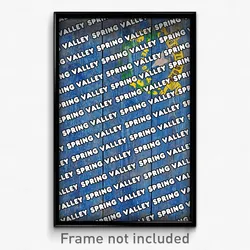 Spring Valley Nevada Poster (NV City Souvenir 11x17 Town Print)