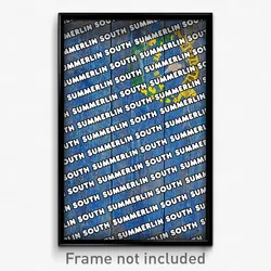 Summerlin South Nevada Poster (NV City Souvenir 11x17 Town Print)