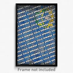 Cold Springs Nevada Poster (NV City Souvenir 11x17 Town Print)