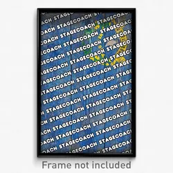 Stagecoach Nevada Poster (NV City Souvenir 11x17 Town Print)