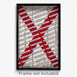 Theodore Alabama Poster (AL City Souvenir 11x17 Town Print)