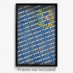 Moapa Town Nevada Poster (NV City Souvenir 11x17 Town Print)