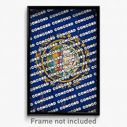 Concord New Hampshire Poster (NH City Souvenir 11x17 Town Print)