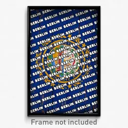 Berlin New Hampshire Poster (NH City Souvenir 11x17 Town Print)