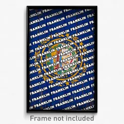 Franklin New Hampshire Poster (NH City Souvenir 11x17 Town Print)