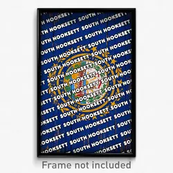 South Hooksett New Hampshire Poster (NH City Souvenir 11x17 Town Print)
