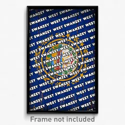 West Swanzey New Hampshire Poster (NH City Souvenir 11x17 Town Print)