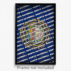 North Haverhill New Hampshire Poster (NH City Souvenir 11x17 Town Print)