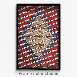 McRae Arkansas Poster (AR City Souvenir 11x17 Town Print)