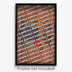 Garfield New Jersey Poster (NJ City Souvenir 11x17 Town Print)