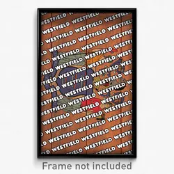Westfield New Jersey Poster (NJ City Souvenir 11x17 Town Print)