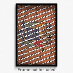 Paramus New Jersey Poster (NJ City Souvenir 11x17 Town Print)