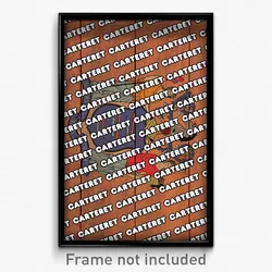 Carteret New Jersey Poster (NJ City Souvenir 11x17 Town Print)