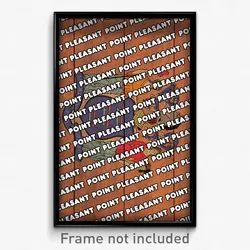 Point Pleasant New Jersey Poster (NJ City Souvenir 11x17 Town Print)