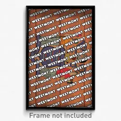 Westmont New Jersey Poster (NJ City Souvenir 11x17 Town Print)