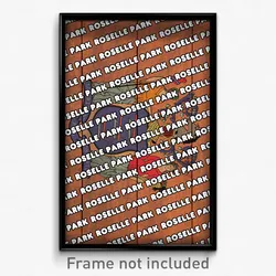 Roselle Park New Jersey Poster (NJ City Souvenir 11x17 Town Print)