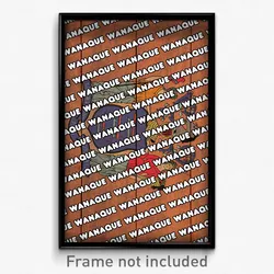 Wanaque New Jersey Poster (NJ City Souvenir 11x17 Town Print)
