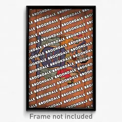 Brookdale New Jersey Poster (NJ City Souvenir 11x17 Town Print)