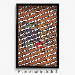 Succasunna New Jersey Poster (NJ City Souvenir 11x17 Town Print)