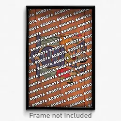 Bogota New Jersey Poster (NJ City Souvenir 11x17 Town Print)