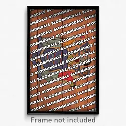 Bloomingdale New Jersey Poster (NJ City Souvenir 11x17 Town Print)