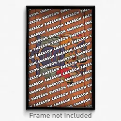 Emerson New Jersey Poster (NJ City Souvenir 11x17 Town Print)