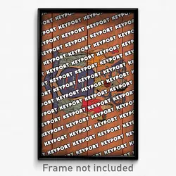 Keyport New Jersey Poster (NJ City Souvenir 11x17 Town Print)