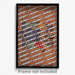 Lincroft New Jersey Poster (NJ City Souvenir 11x17 Town Print)