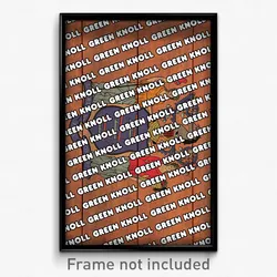 Green Knoll New Jersey Poster (NJ City Souvenir 11x17 Town Print)