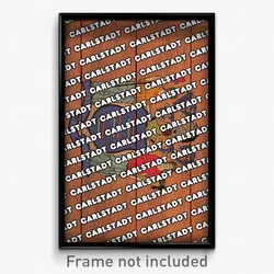 Carlstadt New Jersey Poster (NJ City Souvenir 11x17 Town Print)