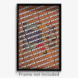 Bridgewater Center New Jersey Poster (NJ City Souvenir 11x17 Town Print)