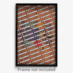 Finderne New Jersey Poster (NJ City Souvenir 11x17 Town Print)