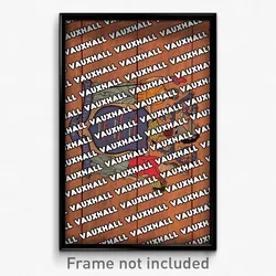 Vauxhall New Jersey Poster (NJ City Souvenir 11x17 Town Print)