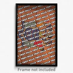 Troy Hills New Jersey Poster (NJ City Souvenir 11x17 Town Print)