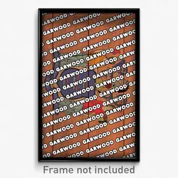 Garwood New Jersey Poster (NJ City Souvenir 11x17 Town Print)