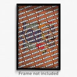 Buena New Jersey Poster (NJ City Souvenir 11x17 Town Print)