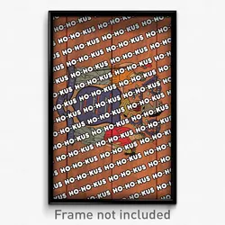 Ho-Ho-Kus New Jersey Poster (NJ City Souvenir 11x17 Town Print)