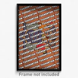 Tuckerton New Jersey Poster (NJ City Souvenir 11x17 Town Print)