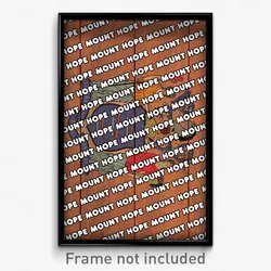 Mount Hope New Jersey Poster (NJ City Souvenir 11x17 Town Print)