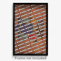Woodlynne New Jersey Poster (NJ City Souvenir 11x17 Town Print)