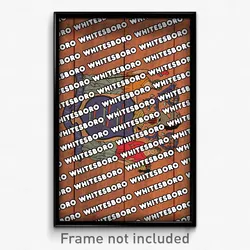 Whitesboro New Jersey Poster (NJ City Souvenir 11x17 Town Print)