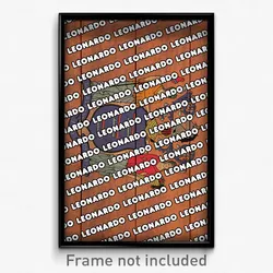 Leonardo New Jersey Poster (NJ City Souvenir 11x17 Town Print)
