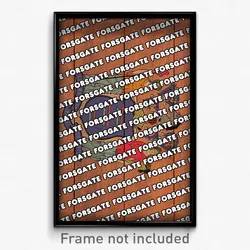Forsgate New Jersey Poster (NJ City Souvenir 11x17 Town Print)