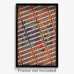Gibbsboro New Jersey Poster (NJ City Souvenir 11x17 Town Print)