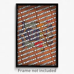 Waretown New Jersey Poster (NJ City Souvenir 11x17 Town Print)