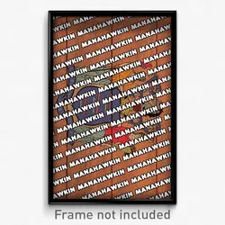 Manahawkin New Jersey Poster (NJ City Souvenir 11x17 Town Print)