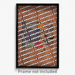 Annandale New Jersey Poster (NJ City Souvenir 11x17 Town Print)