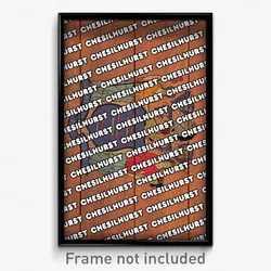 Chesilhurst New Jersey Poster (NJ City Souvenir 11x17 Town Print)