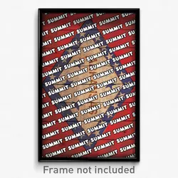 Summit Arkansas Poster (AR City Souvenir 11x17 Town Print)